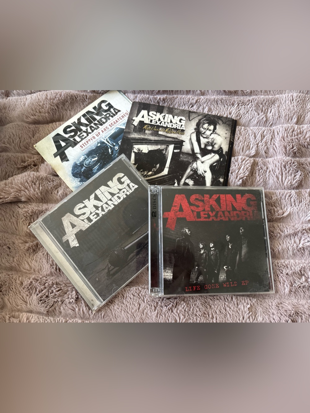Asking Alexandria CD lot